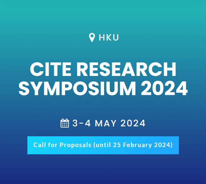 Call for Reviewers CITE Research Symposium 2025